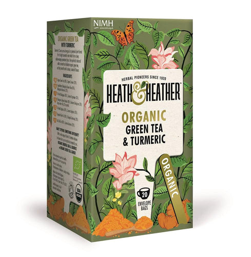 Organic Green Tea & Turmeric 20 Bag
