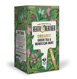 Organic Green Tea with Mint 20 bags